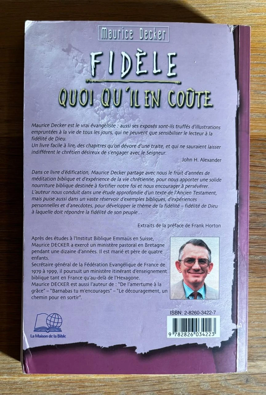 Loyal Whatever the Cost by Maurice Decker (Paperback) – photo 3